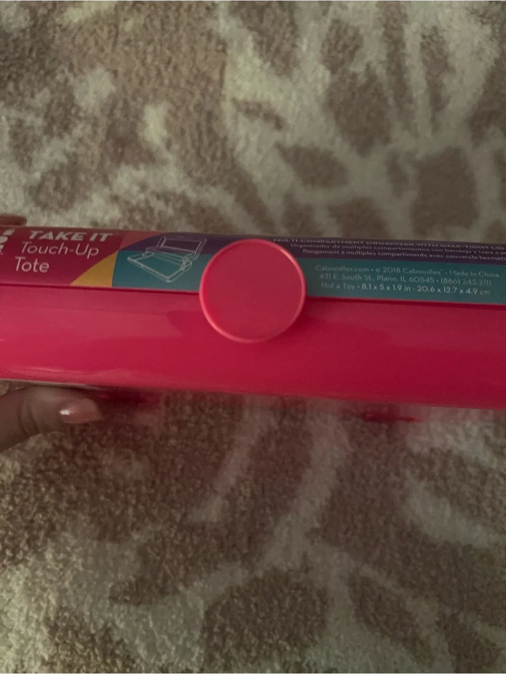 Caboodles durable touch storage